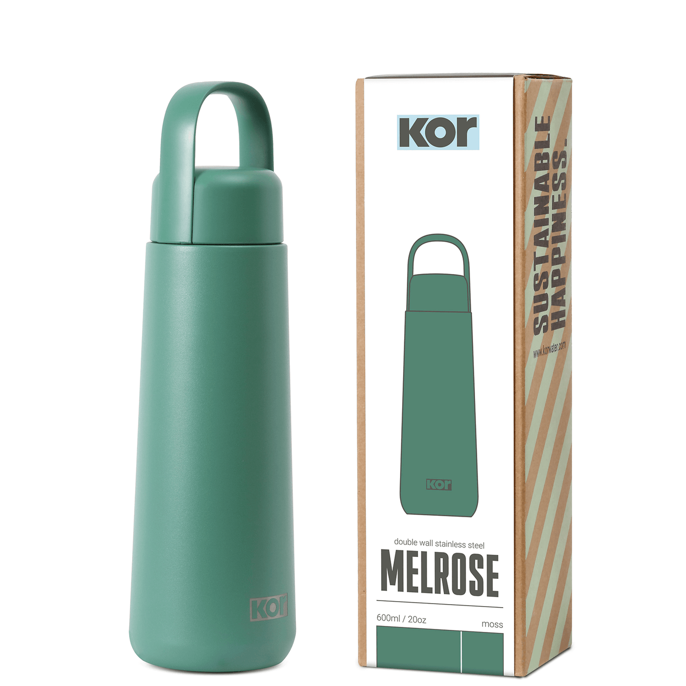 Natural Life Stainless Steel Double Wall Water Bottle Thermos